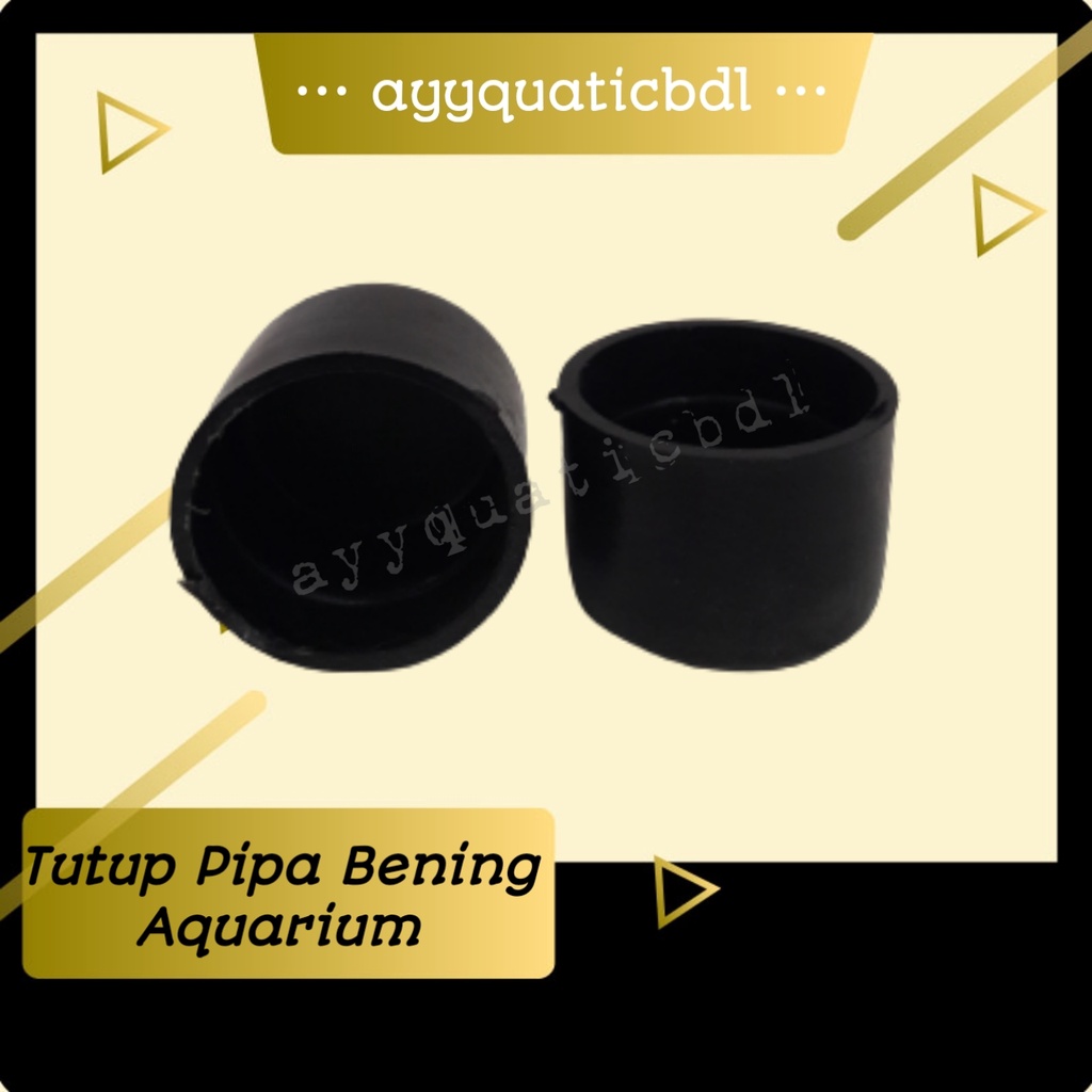 Tutup Pipa Aquarium (Warna Random)