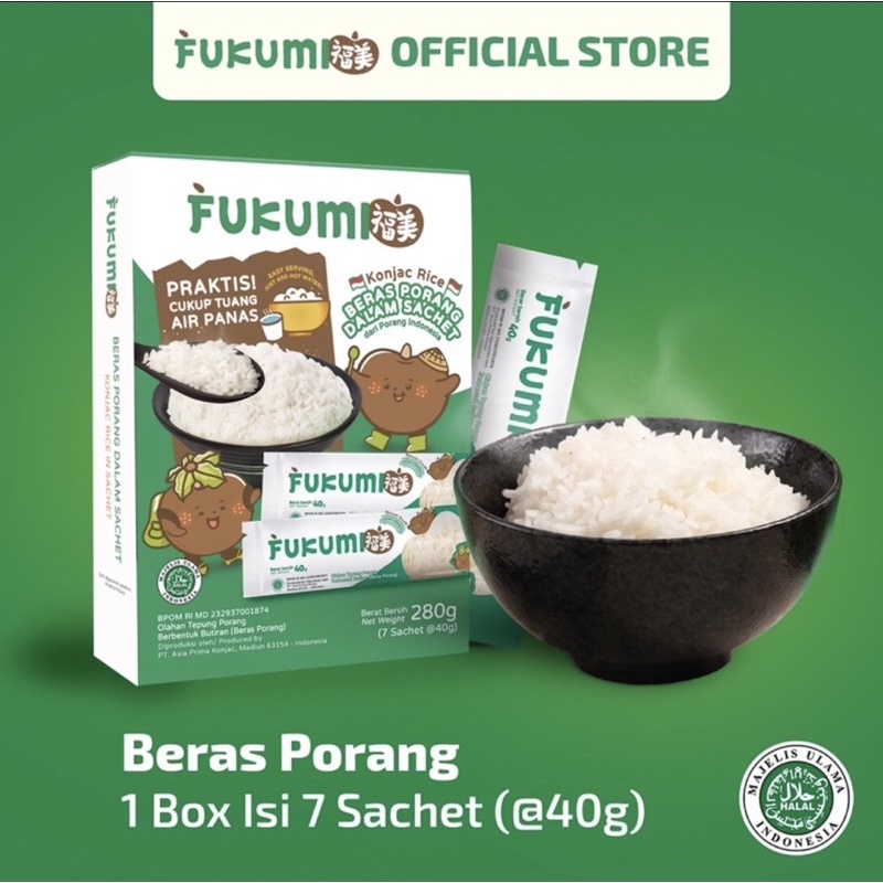 

FUKUMI BERAS INSTAN PORANG
