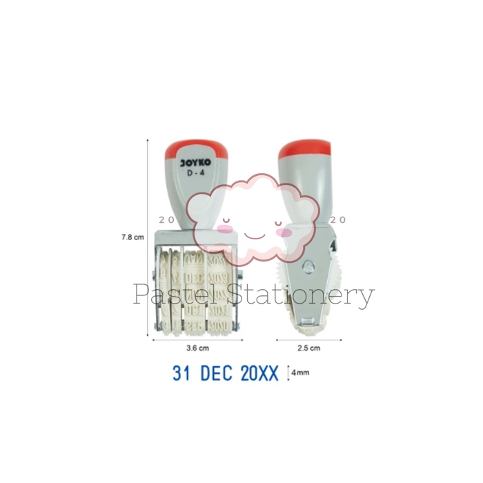 

Date Stamp - Stempel Cap Tanggal Joyko D-4