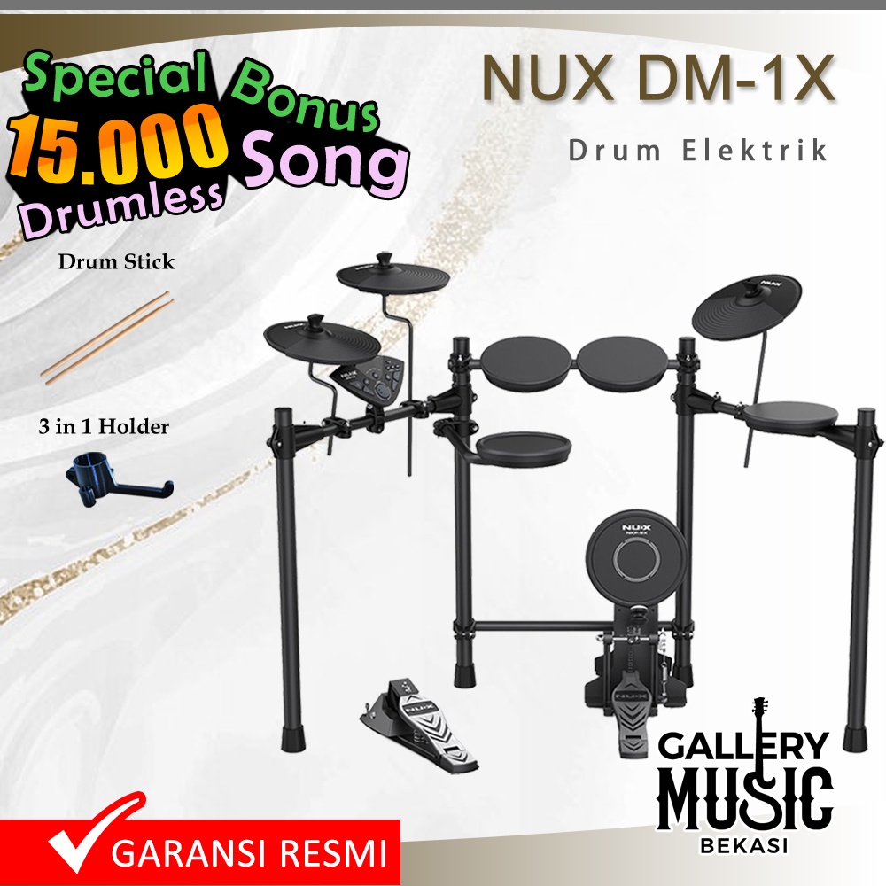 NUX DM 1X Drum Elektik / DM1X / DM1 X Electric Drum