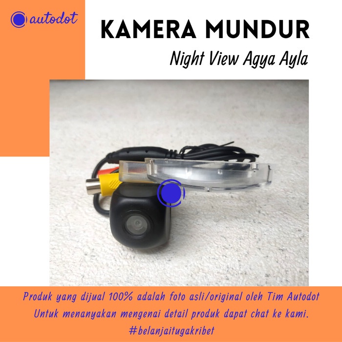 Kamera Mundur Night View / Kamera Parkir Mobil Oem Agya Ayla