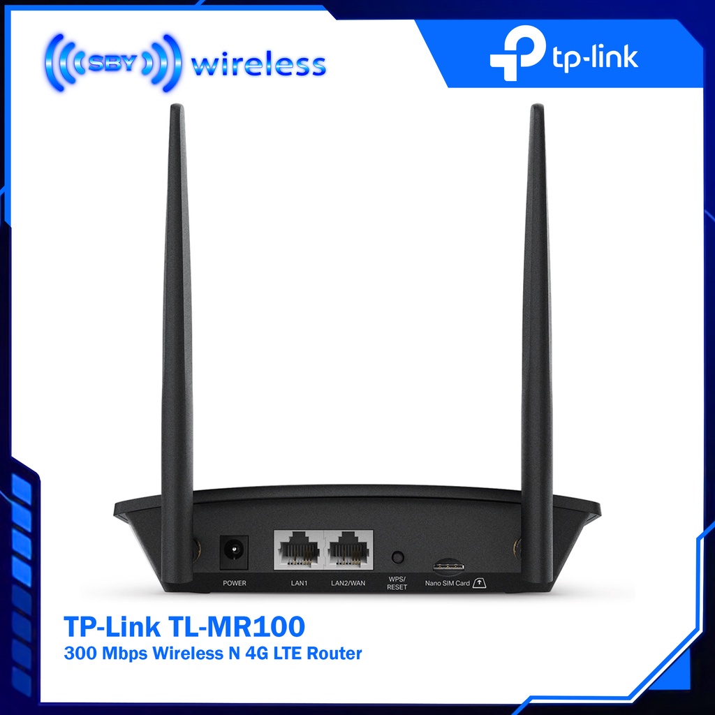 TPLINK TLMR100  Lite 4G LTE Wireless Router  Highlight TP-LINK TL-MR100