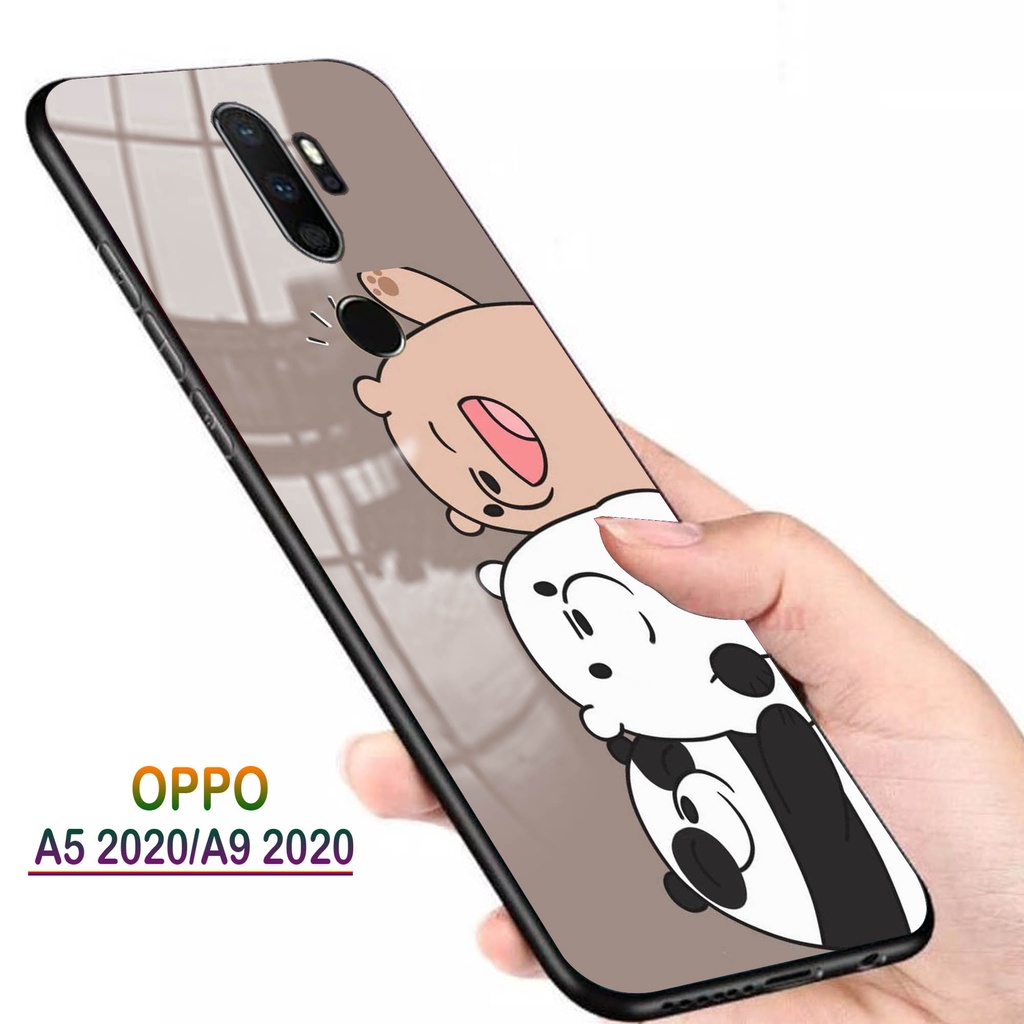 Softcase Kaca OPPO A5 2020 A9 2020 - Case Handphone A5 2020 A9 2020 [T48].