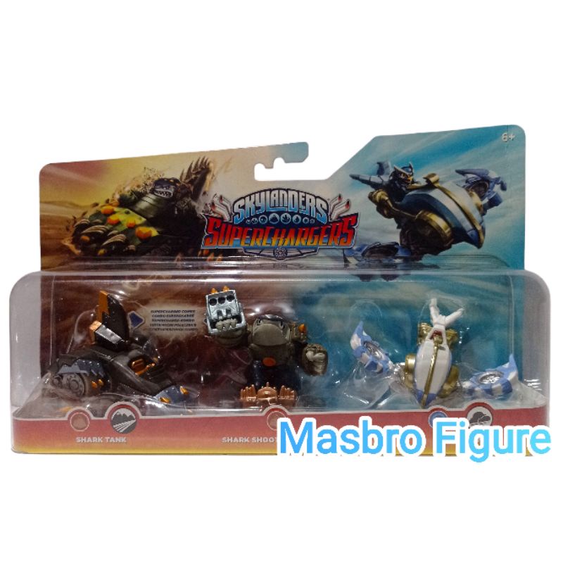 Skylanders SuperChargers Box set SHARK TANK SHARK SHOOTER TERRAFIN JET STREAM Action Figure