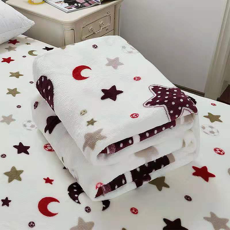 GO! HD957 Selimut Dewasa Bulu halus Ukuran 130x250 motif keren Halus Lembut Cantik