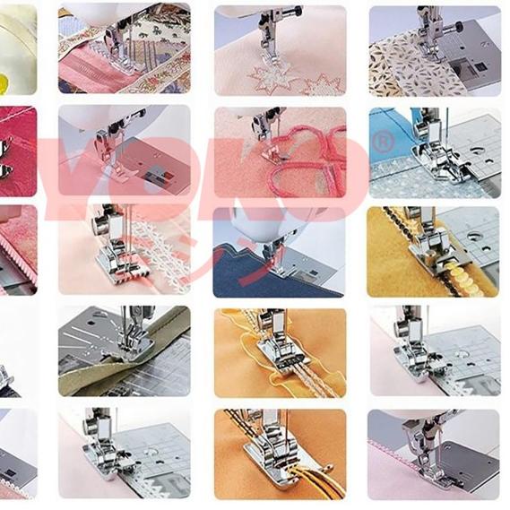 Sepatu Set 32 Pcs Set Mesin Jahit Portable