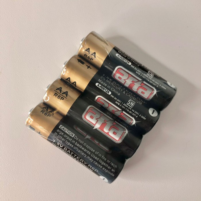 Battery Baterai Batere Batre A2 AA ALkaline Remote Mainan Senter Jam