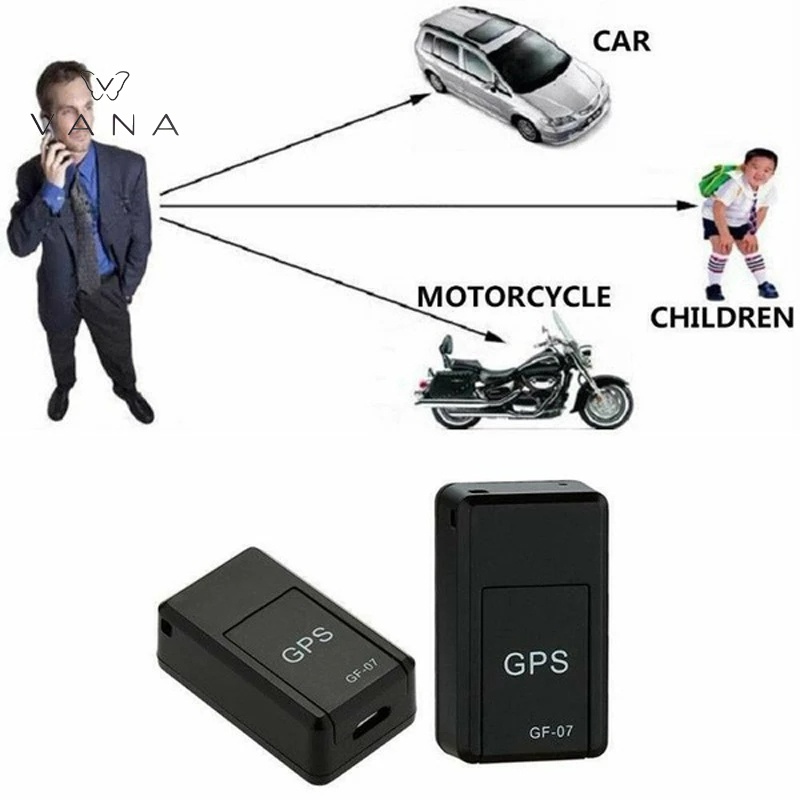 SKIKI91 - GPS GF-07 Mobil Tracker Mini Miniatur Cerdas Locator Perangkat Pelacakan Real Time