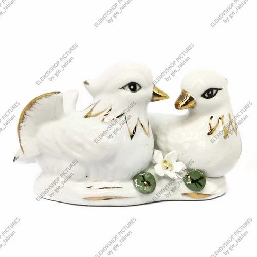 ] Patung Fengshui Bebek Mandarin Putih Yen Yang Mandarin Duck