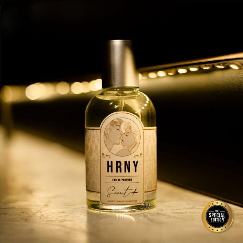 Parfum MR CRUSH Parfum Pemikat wanita Parfum pria tahan lama Parfum HRNY Parfum Staycation-Parfum HRNY