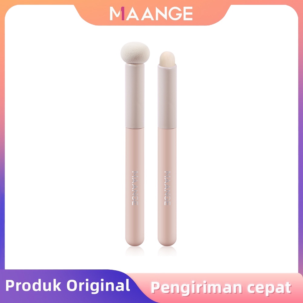 MAANGE Brush Spons Untuk Concealer Brush Makeup Bentuk Bulat Untuk Bibir 51285