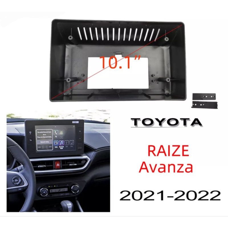 Frame HU 10inch Android Oem Raize / Veloz 2022