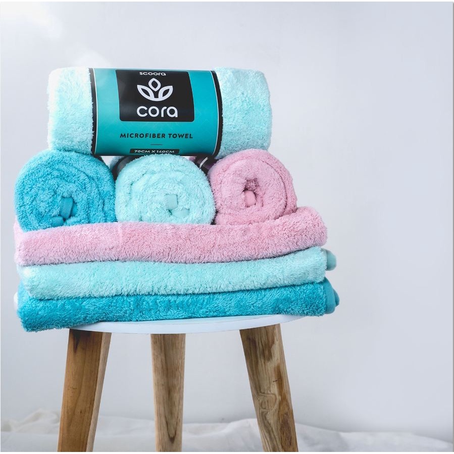 Scoora Cora Handuk Anak Microfiber 70 X 140 / Handuk Anak