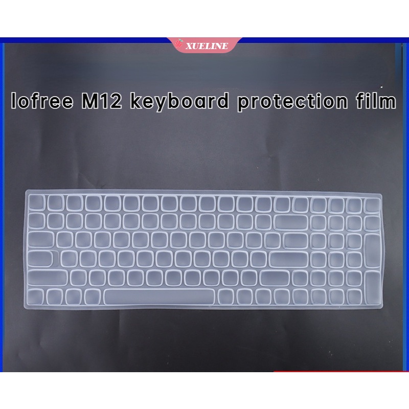 Cover Pelindung keyboard Mekanikal Bahan Silikon Transparan Ukuran 17 inch lofree M12 lofree 101