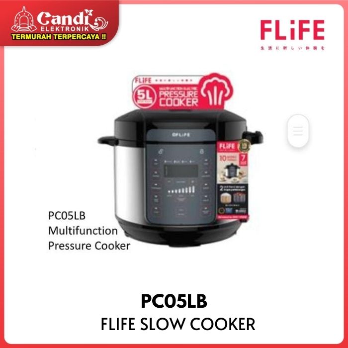 FLIFE Panci Presto Listrik 5 Liter PC05LB