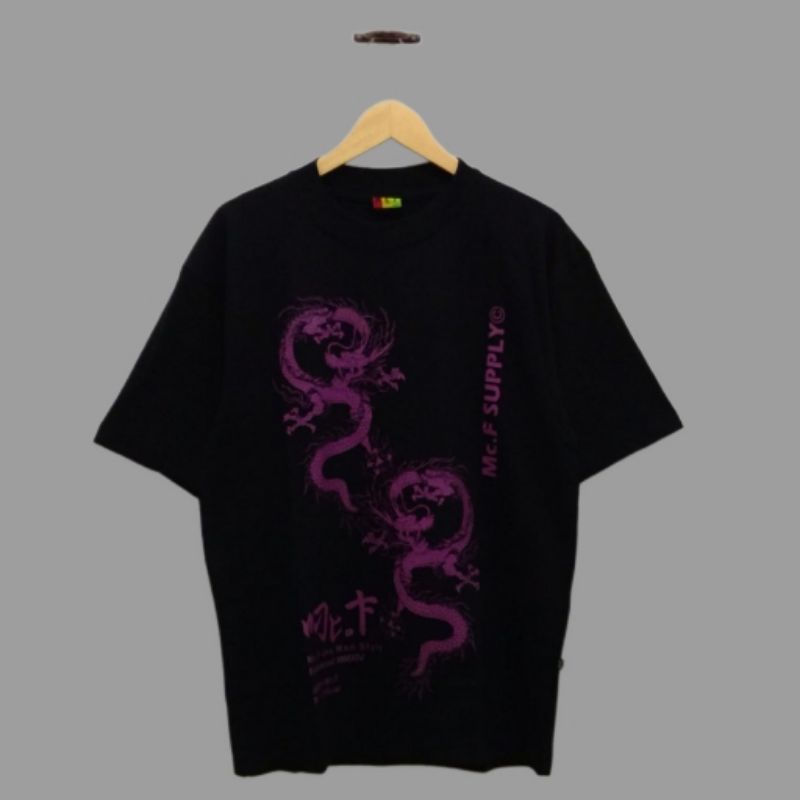 Kaos Baju Mcf Dragon Tshirt Oversize