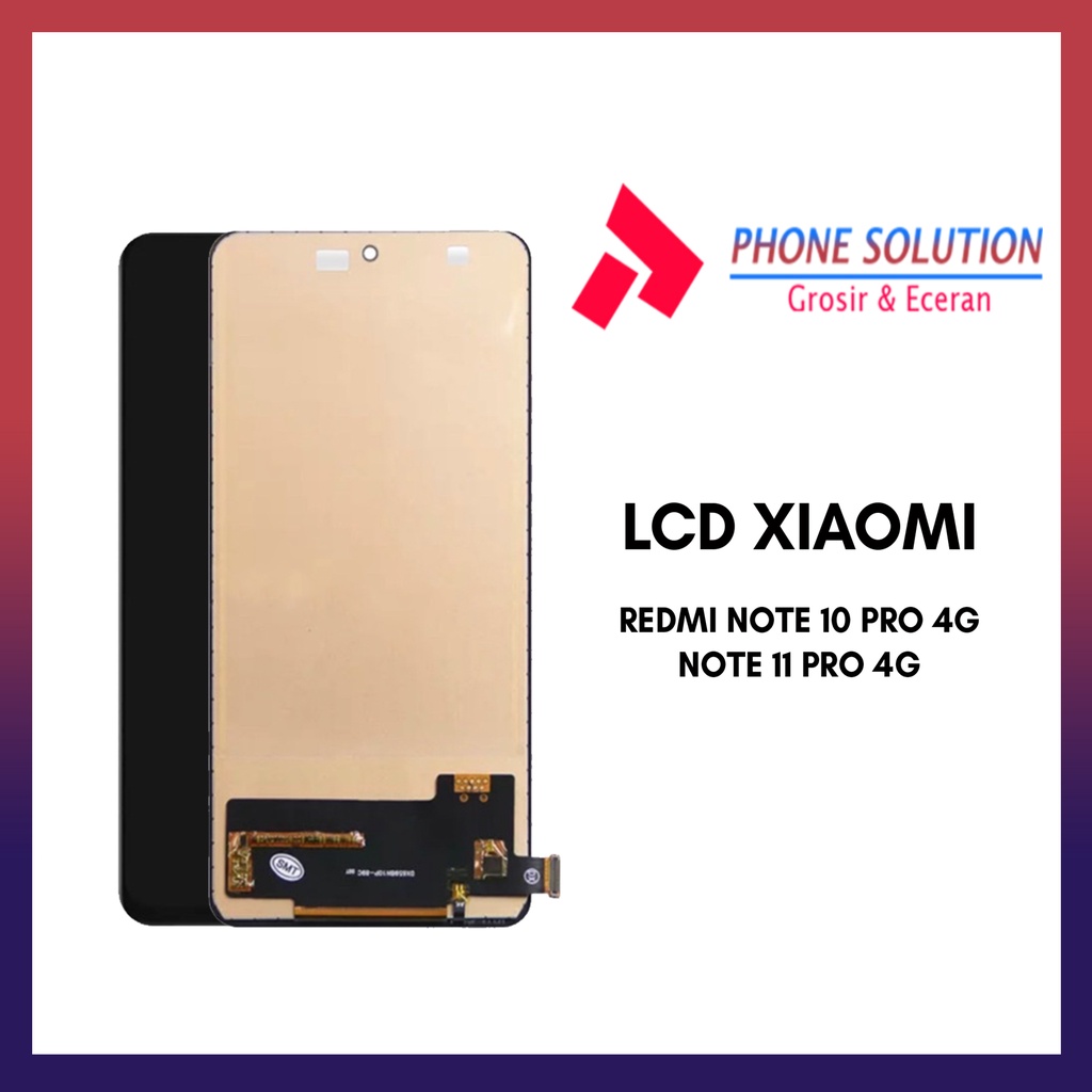 LCD Xiaomi Redmi Note 10 Pro / Note 11 Pro 4G Original 100%  Fullset Touchscreen // Supplier LCD Xiaomi - Garansi 1 Bulan