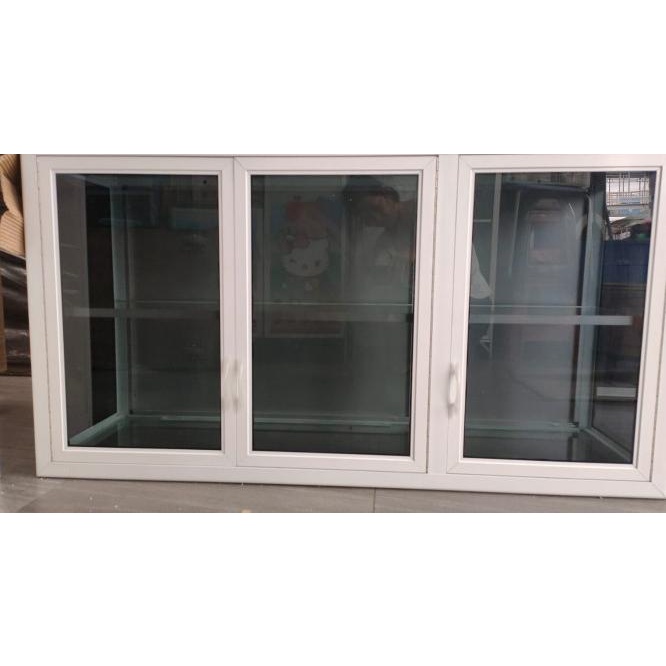 Kitchen Set 3 Pintu Minimalis Aluminium Acp Warna Frame Putih