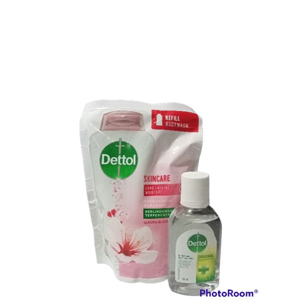 Dettol Body Wash 250g Free Hand Sanitizer 50ml