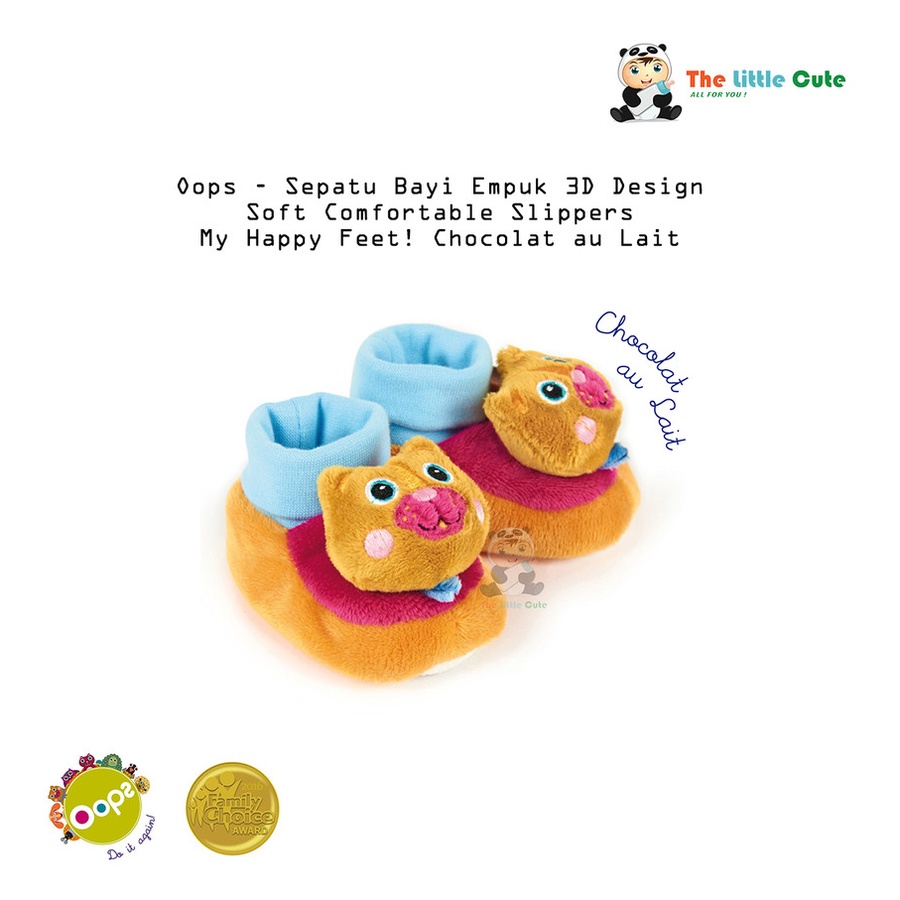 Oops Sepatu Bayi 3D Design Cat My Happy Feet Jerry
