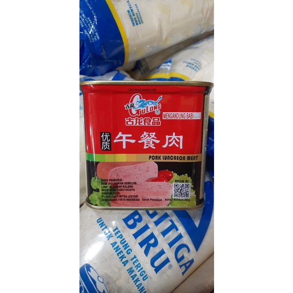 

SW - Gulong Pork Luncheon Meat / Daging Babi Kaleng / NON HALAL 340gram