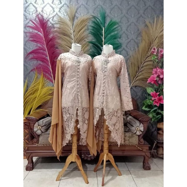 Kebaya Ibu Besan Satuan (1 pcs) Dobel Jumbo