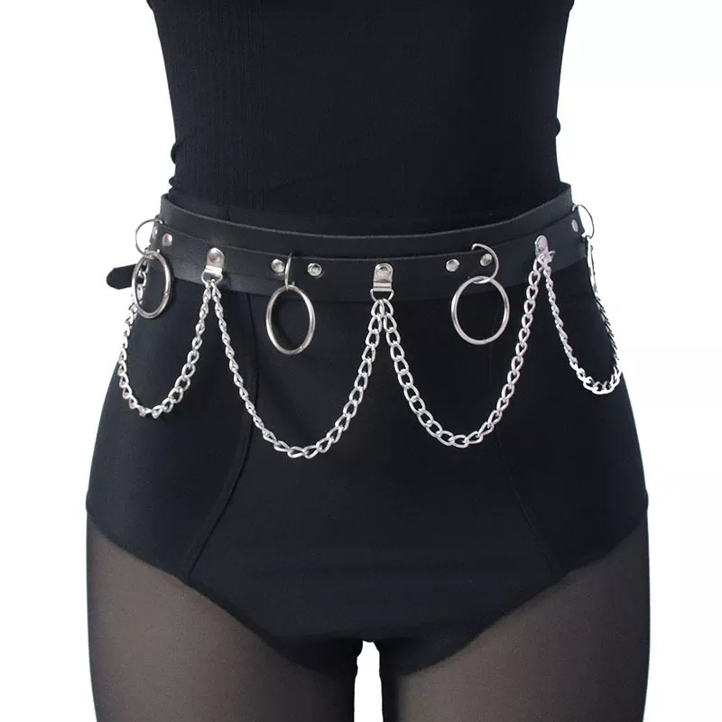 [HF058]Body Belt Harness Fashion I'm the Brave by.pinapina.id