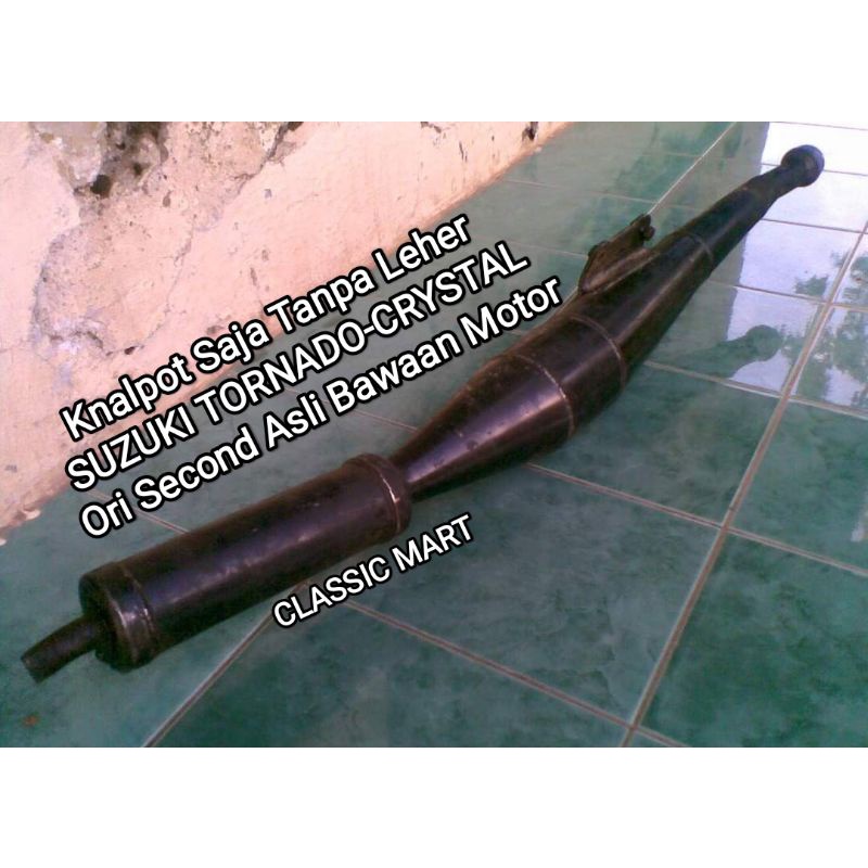 KNALPOT SUZUKI CRYSTAL TUNE TORNADO ORIGINAL
