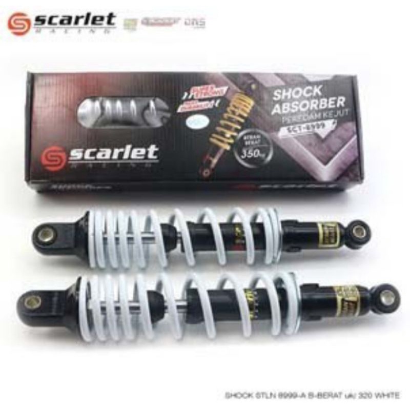 SHOCK BREAKER BELAKANG MOTOR BEBEK 8999-A BEBAN BERAT SCARLET RACING