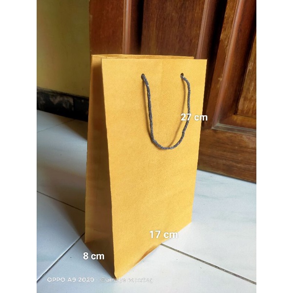 

paperbag wafer panjang/sarung/sandal 17x27