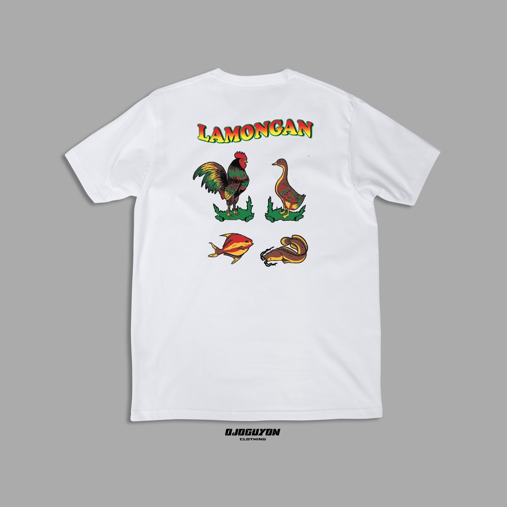 OJ KAOS | PECEL LELE LAMONGAN | WHITE | Comedy Series