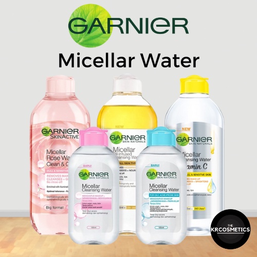 Garnier Micellar Water Pink - Single 125 ml 400 ml