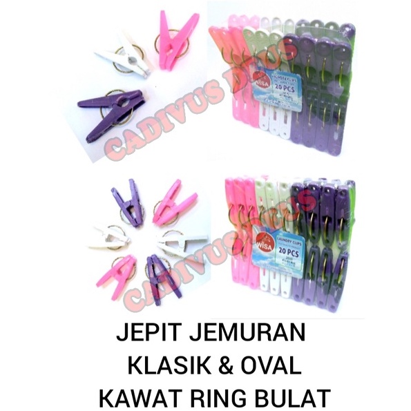 JEPIT BAJU - JEPIT JEMURAN - WS MIX WARNA