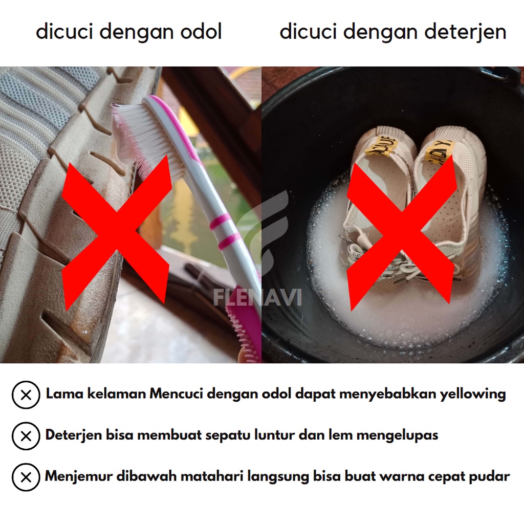 Shoe Cleaner Cairan Pembersih Sepatu Sabun Cuci Sneakers Multifungsi