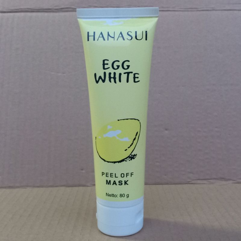 Paket Combo Hanasui ( Egg White + Naturgo Lightening Peel off )