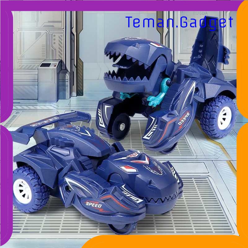 TG-MAN HoneyPo Mainan Mobil Berubah Bentuk Transforming Dinosaur Car - DC712