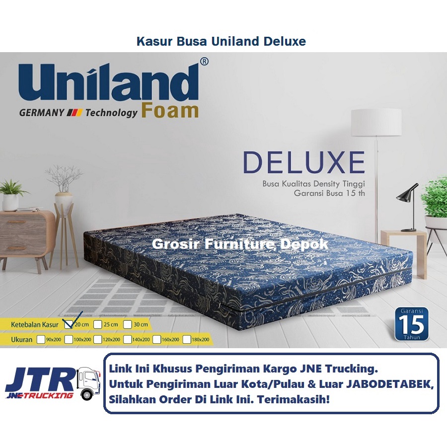 Kasur Busa Uniland Deluxe UK 140x200 (Khusus Kargo)