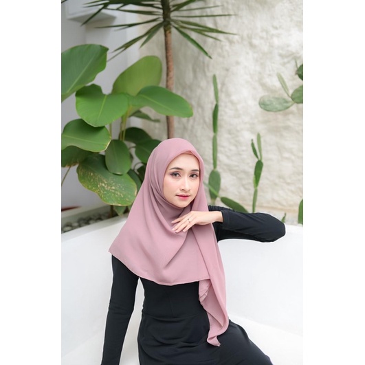 Daily hijab Bella square 115x115 | bela kerudung | potton |  jilbab hijab segi empat | double hycon bella hycoon