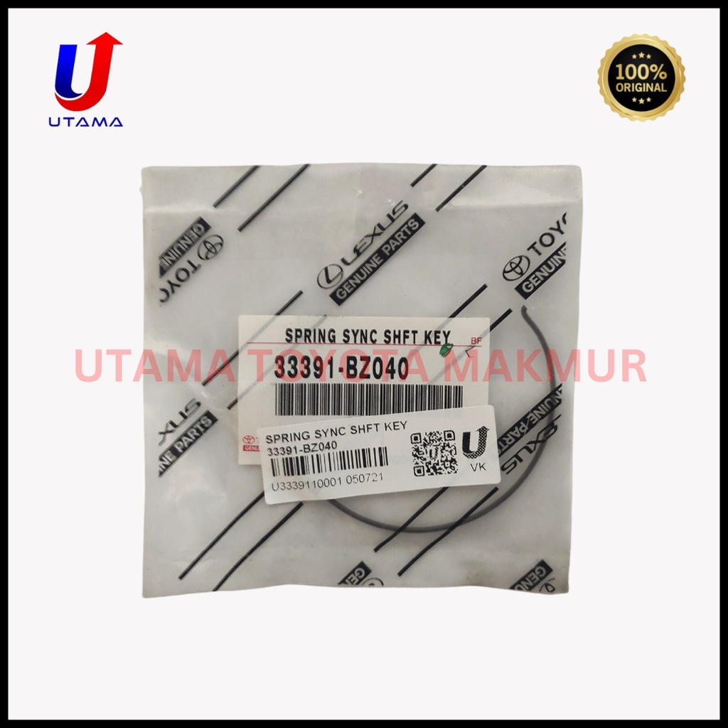 Shifting Key Spring Synchromesh Ori Agya Ayla 33391-BZ040