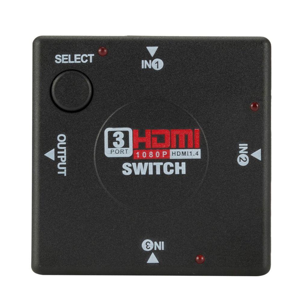 Top Output Mini3 Untuk HDTV 1080P HDMI Untuk Switch HUB Adapter Converter HUB Untuk Switch