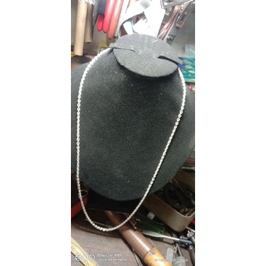 Kalung rantai medan nori besar ( perak asli murni )