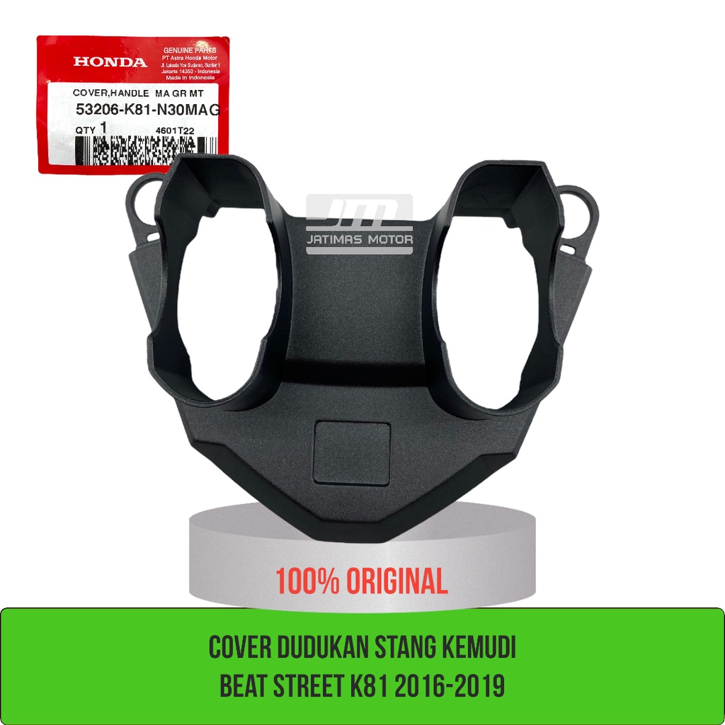 Cover dudukan stang beat street K81 2016-2019 53206-K81-N30MAG