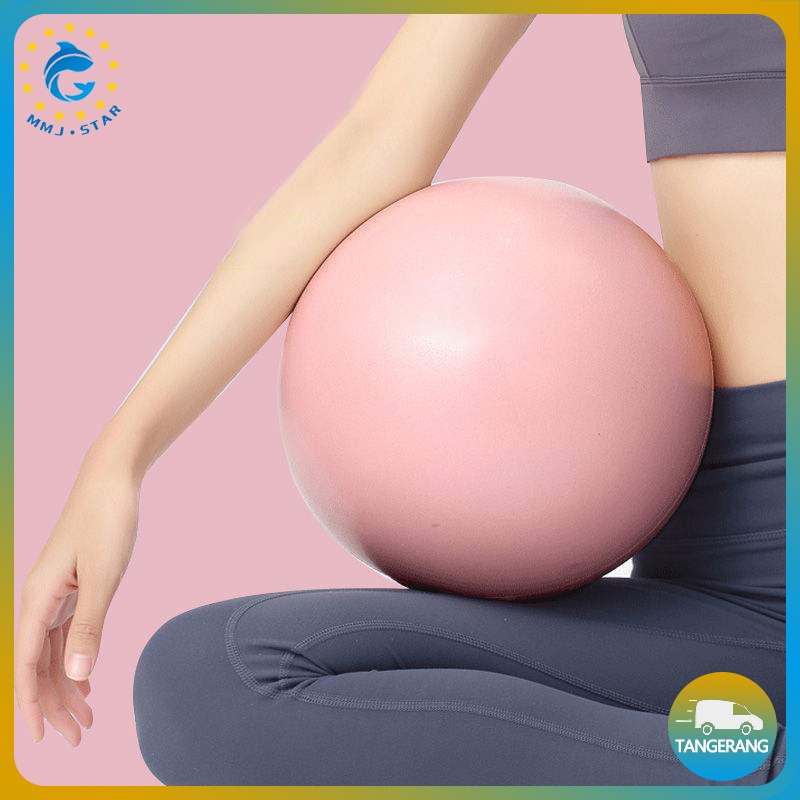 【25 cm  Pompa Gratis】Yoga Mini Ball/Bola Pelatihan Yoga/Bola Yoga Fitness Pilates/Small Yoga Ball