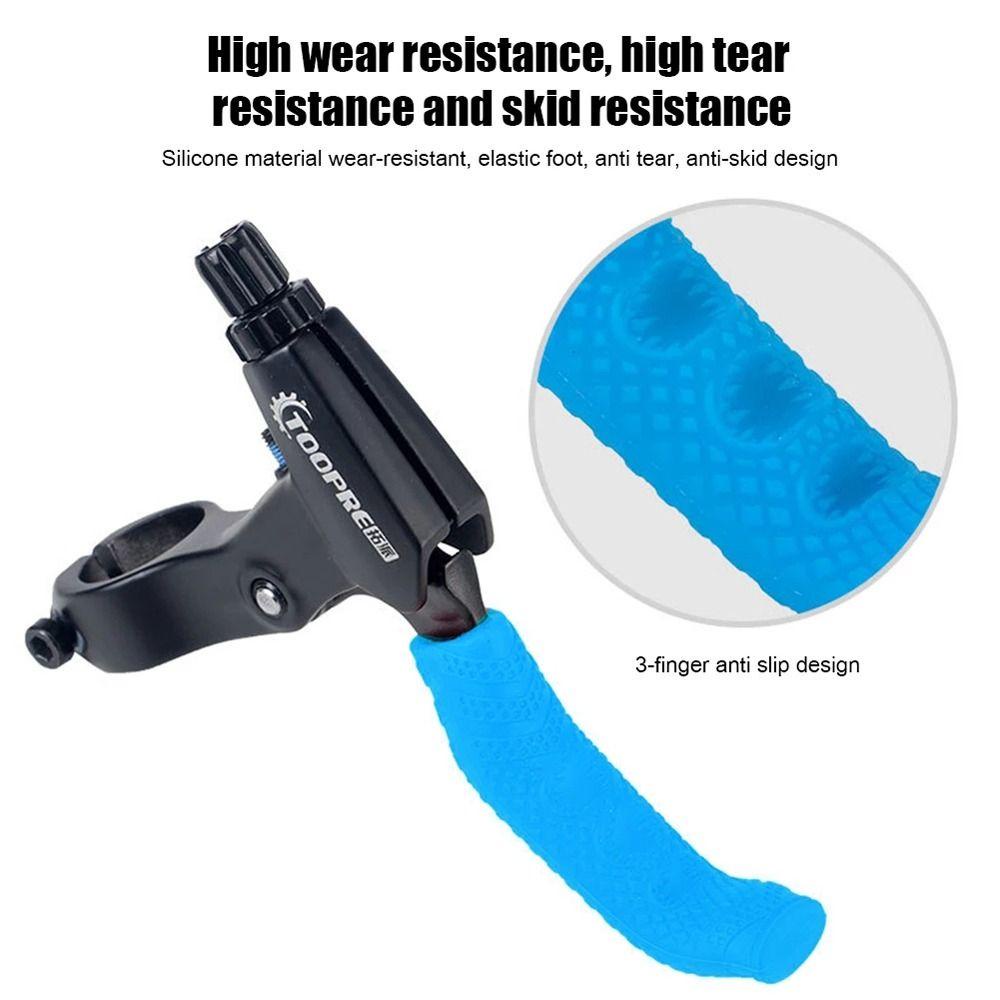 Lanfy Brake Handle Lever Cover Waterproof Stang Grip Aksesoris Sepeda Anti Slip Bagian Sepeda MTB Sepeda Rem Penutup Pelindung