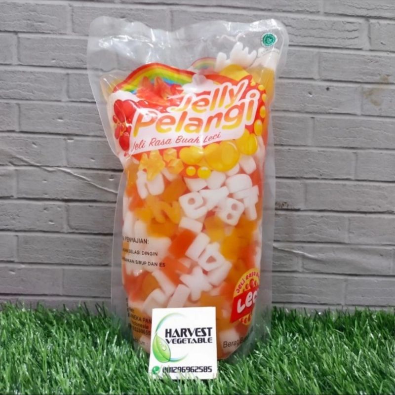 

Jelly Pelangi motif Angka dan Huruf 1 kg