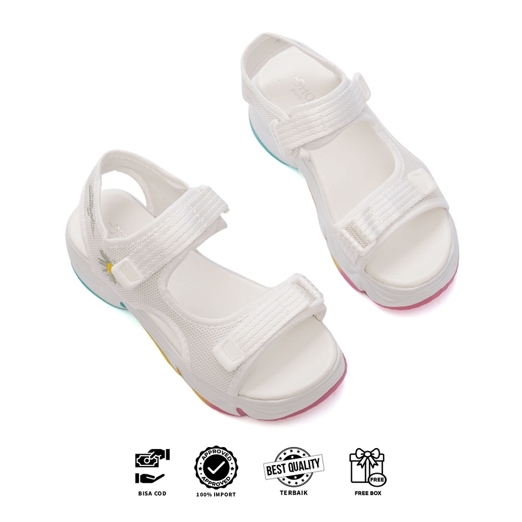 [Original Ber-Hologram] SNEAKYSHOES SEOJIN SEPATU WANITA SNEAKER SHOES H005
