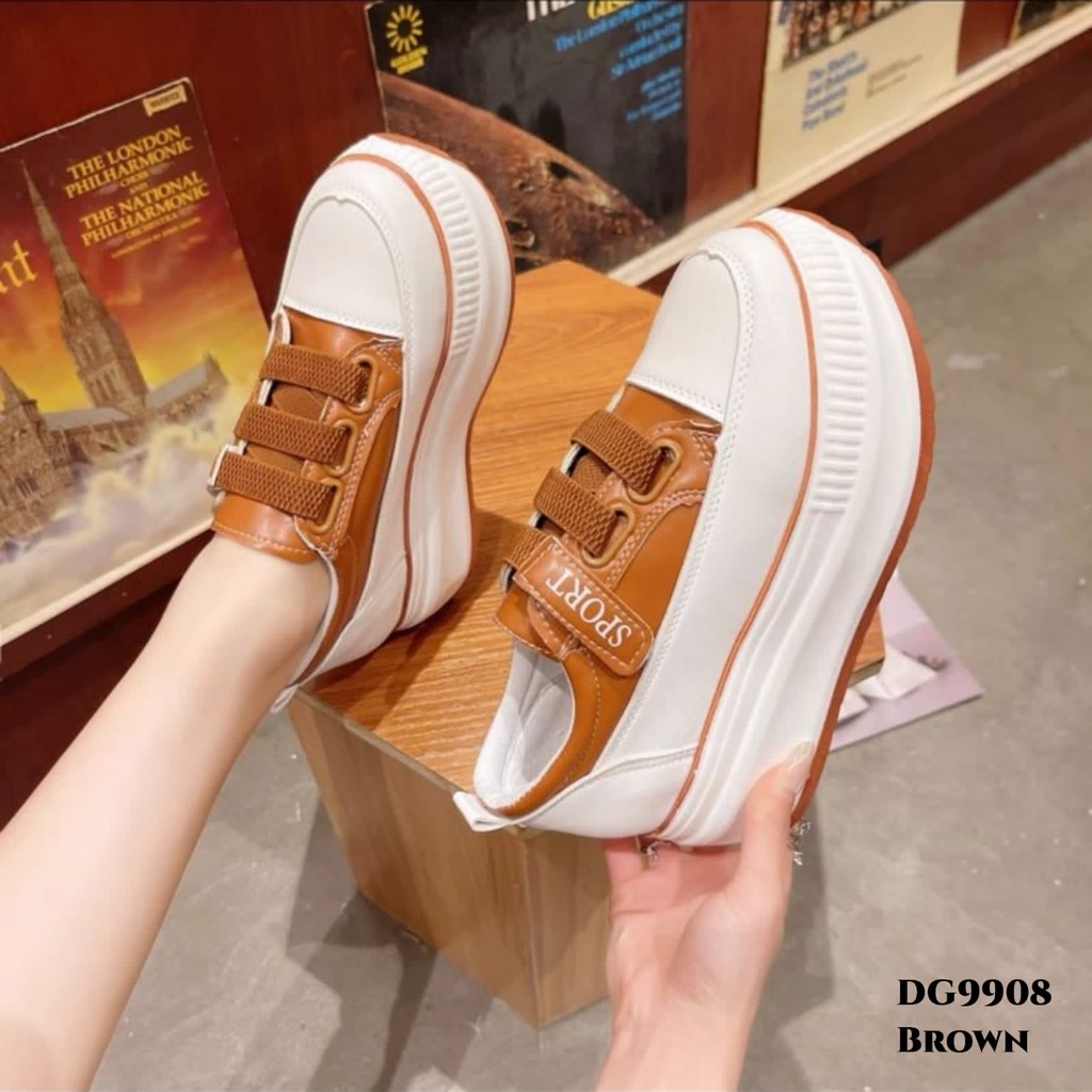 WYN SNEAKERS HIGH WEDGES FASHION KOREA DG9908