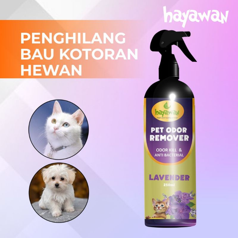 Aroma Lavender pengharum kucing pet Odor Remover penghilang bau pup penghilang bau kotoran hewan pesing kucing penghilang bau kandang kucing dan anjing