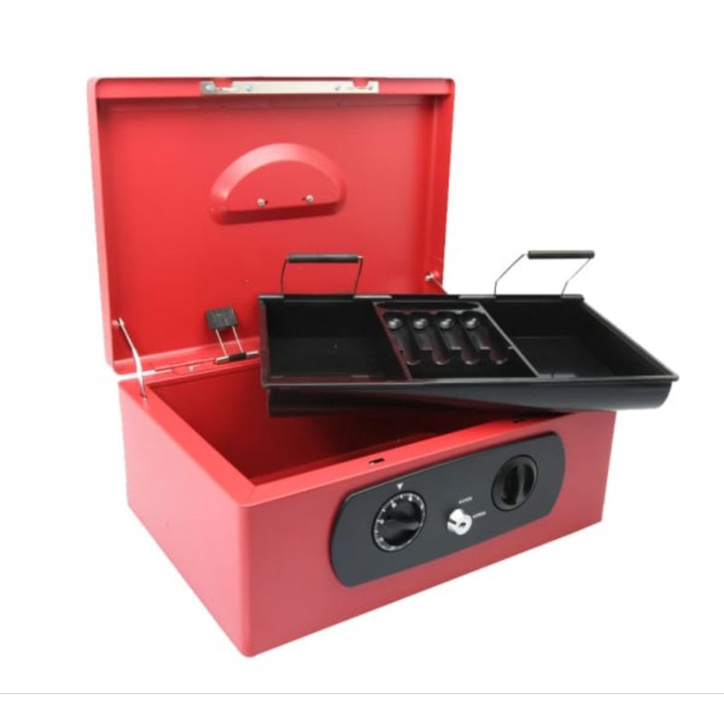 KRISBOW Cash Box/Brankas Portable/Tempat Penyimpanan File&amp;Uang