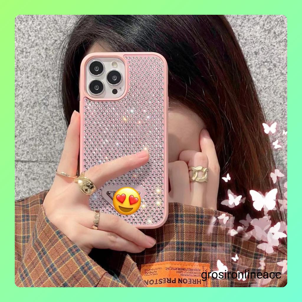 Case bling berlian FJ02 mewah gaya eropa amerika Sling Chain for iphone 12 13 14 Pro Max 14+ Plus 14Plus DY18